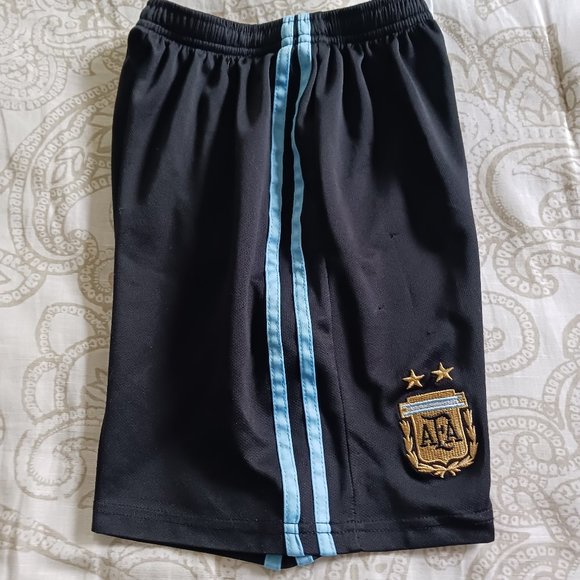 Youth Argentina 10 soccer shorts - Picture 3 of 4